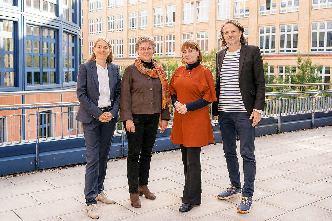 Photo showing the members of IPU Berlin's Executive Board.